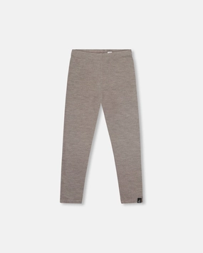Super Soft Ribbed Leggings Heather Gray Cozy Stretch