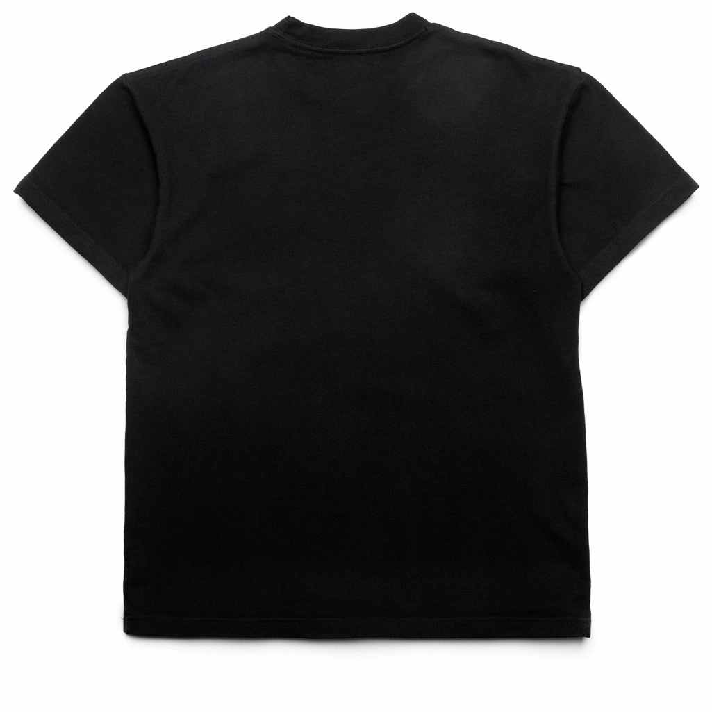 Always On Tour Nite Club Tee - Black bold hem