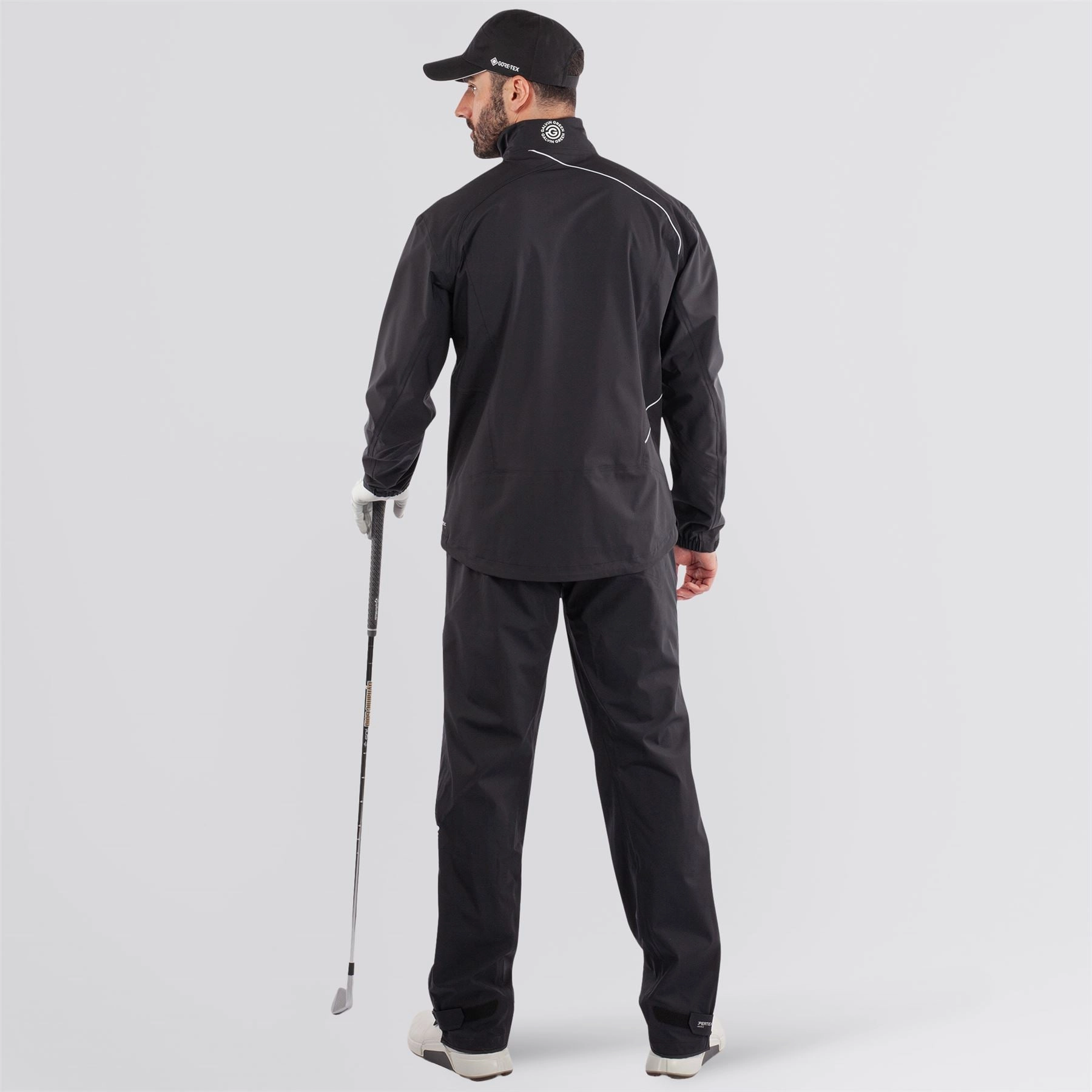 Ames PERTEX Waterproof Jacket Black/White Infrastructure Flight