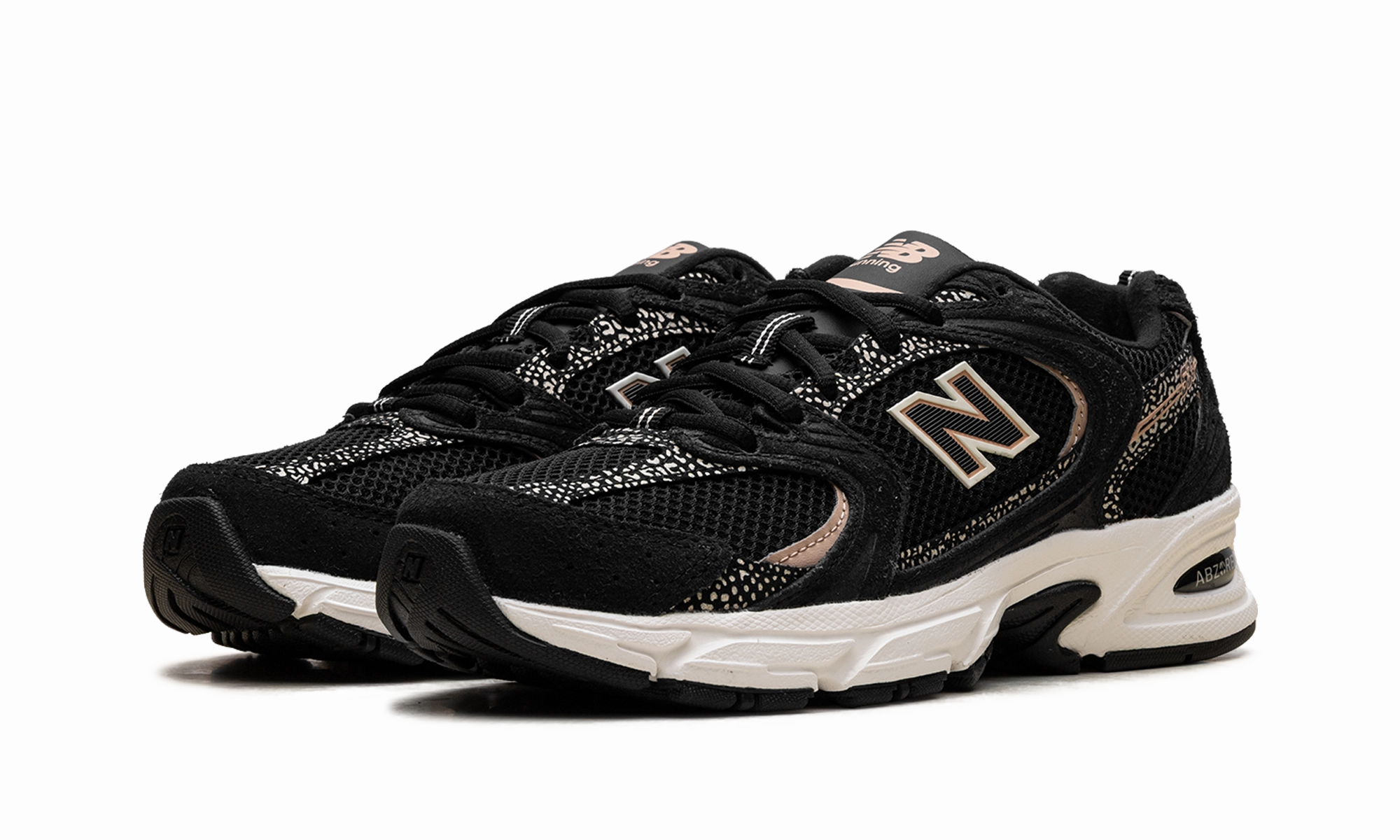 530 "Black Flat Taupe" Impact Dispersing Geometries Clean Shape