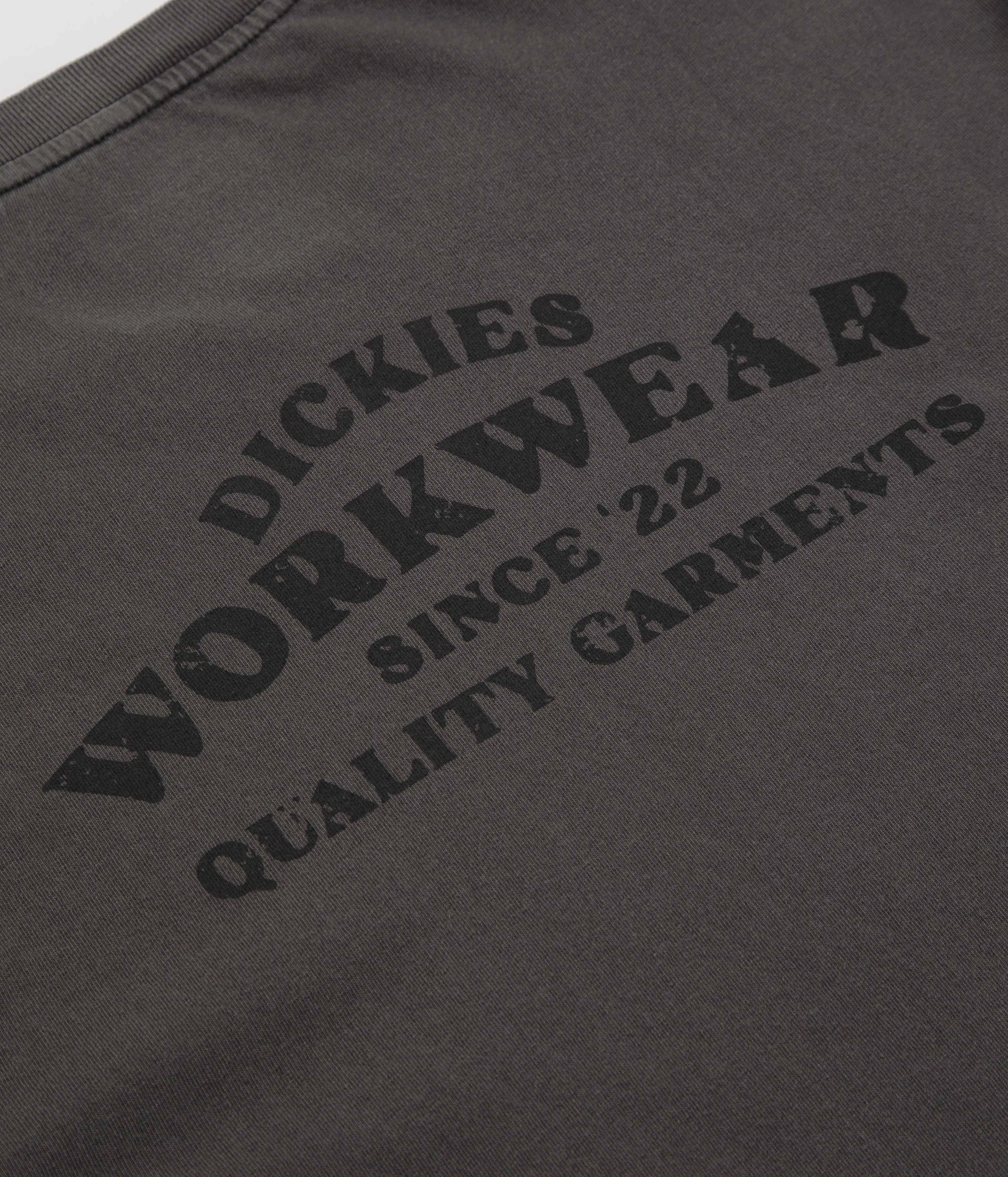 Dickies Christiana T-Shirt - Black wrap silhouette cabin event