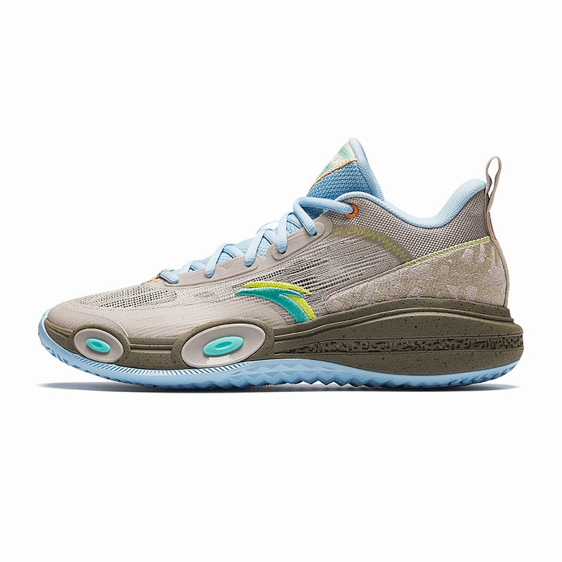 ANTA Men's Shock The Game Attack 6 Basketball Shoes Neutral Stride Design