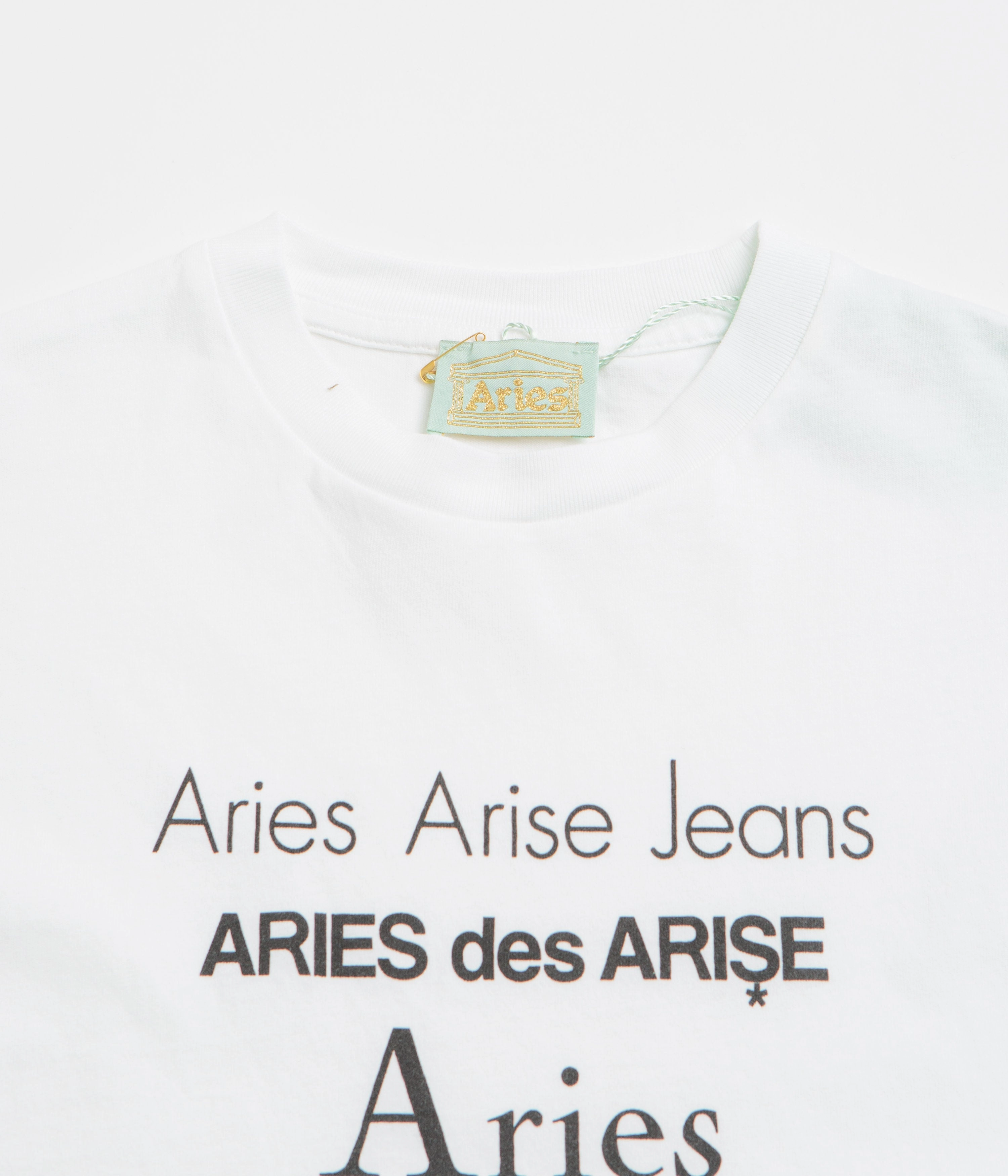 concert Aries Perfume T-Shirt - White