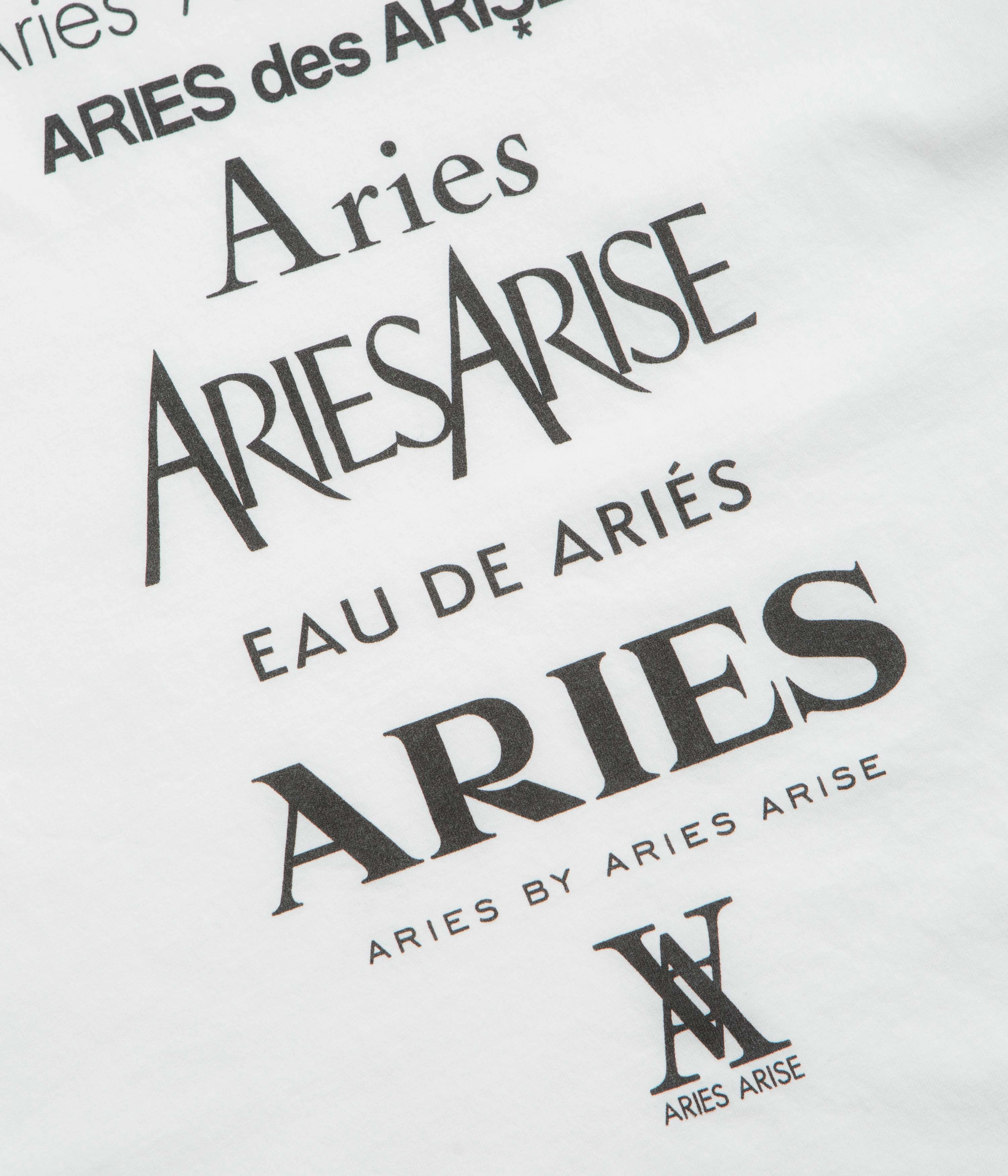 Aries Perfume T-Shirt - White University