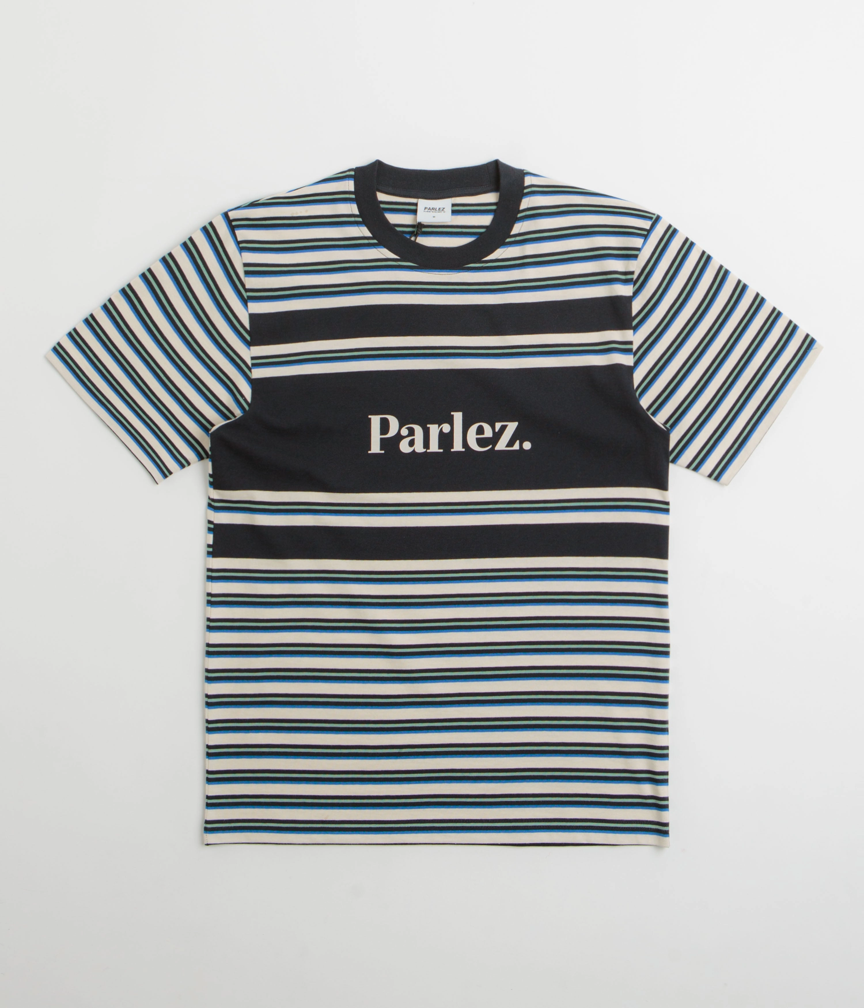 Parlez Solar YD Stripe T-Shirt - Midnight tent venue