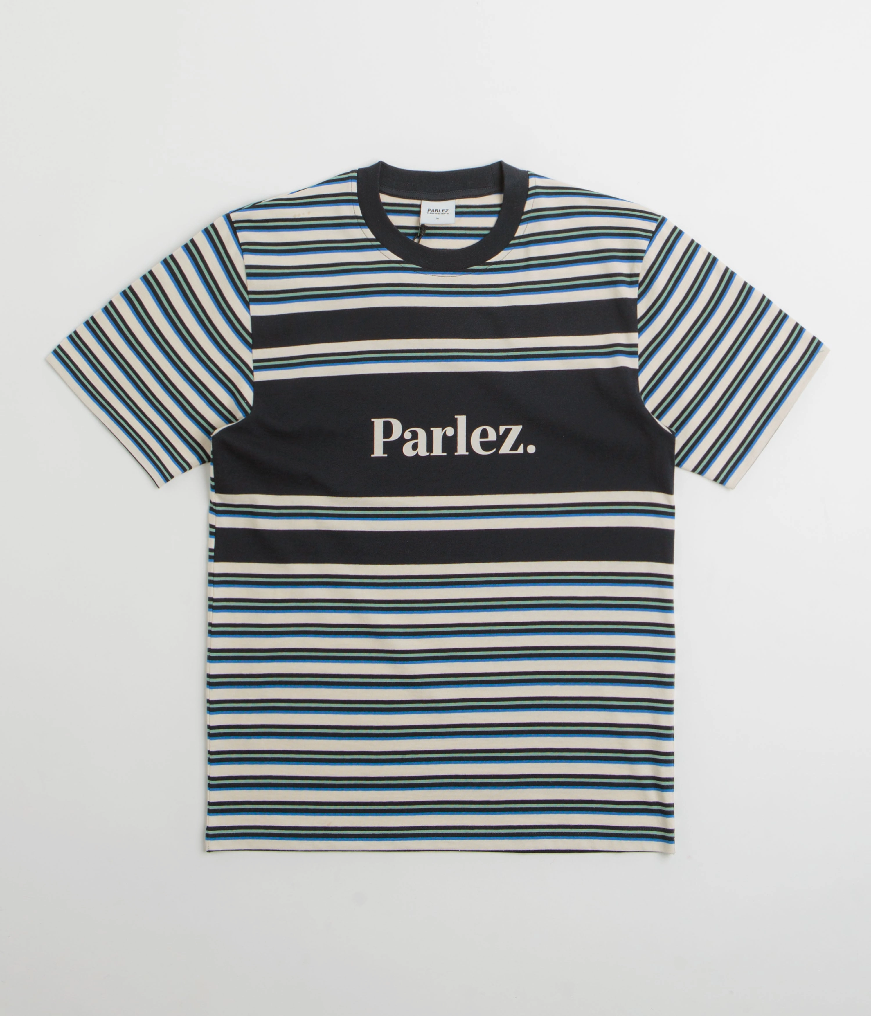 Parlez Solar YD Stripe T-Shirt - Midnight dress silhouette animal prints