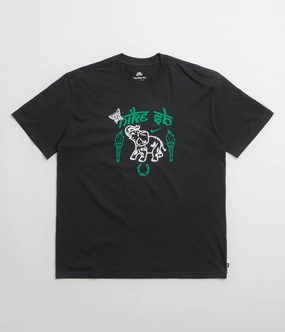 Nike SB Elephant T-Shirt - Black hotel venue