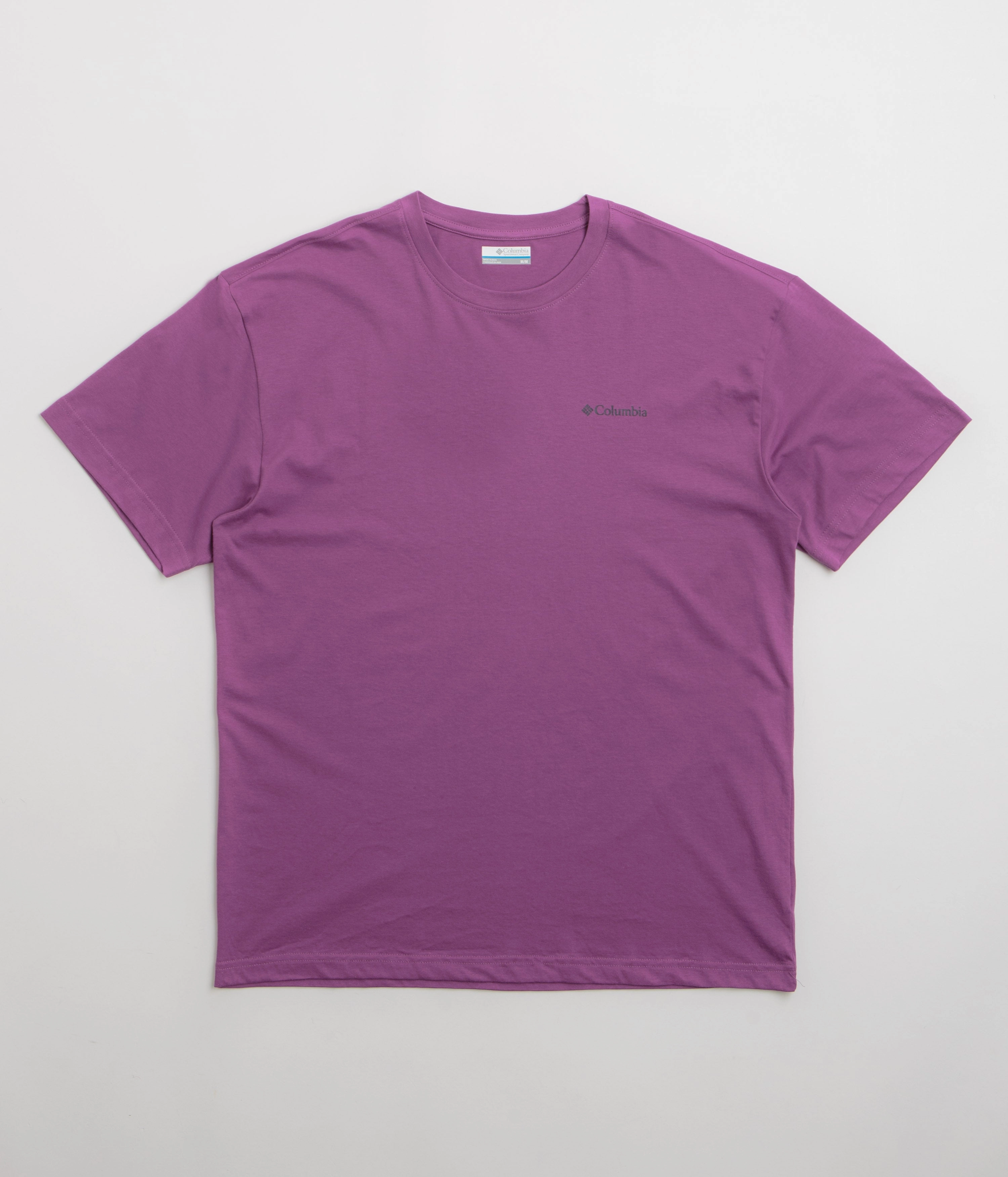 concert event Columbia Black Butte Graphic T-Shirt - Razzle / Linear View