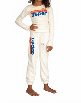Aspen Pant In Off White Refined fit