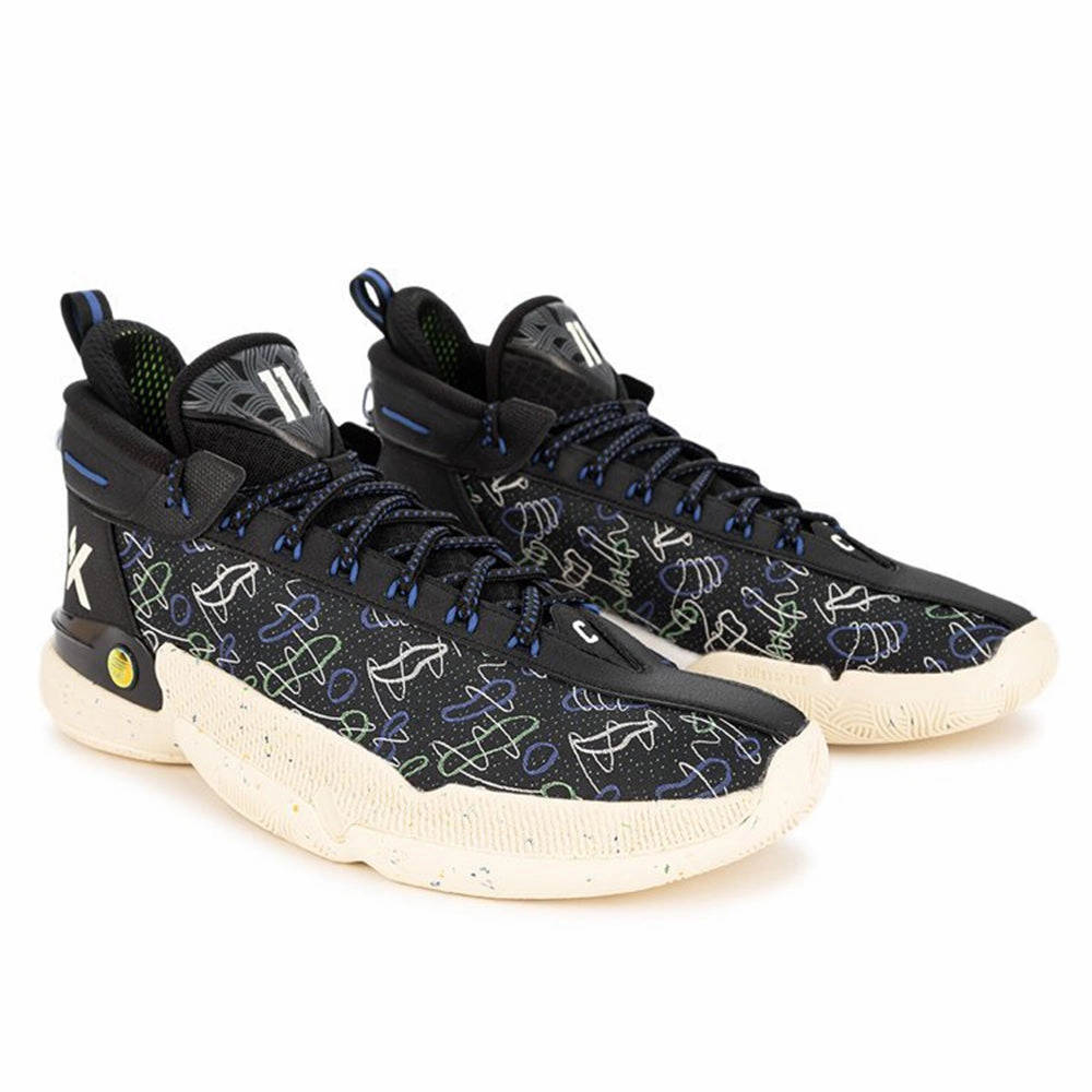 ANTA Men's Klay Thompson KT9 Basketball Shoes Reinforced toe cap Flex Zones Engineering