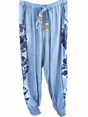 Fashionable Design Kid's Sunburst Pant In Indigo Blue