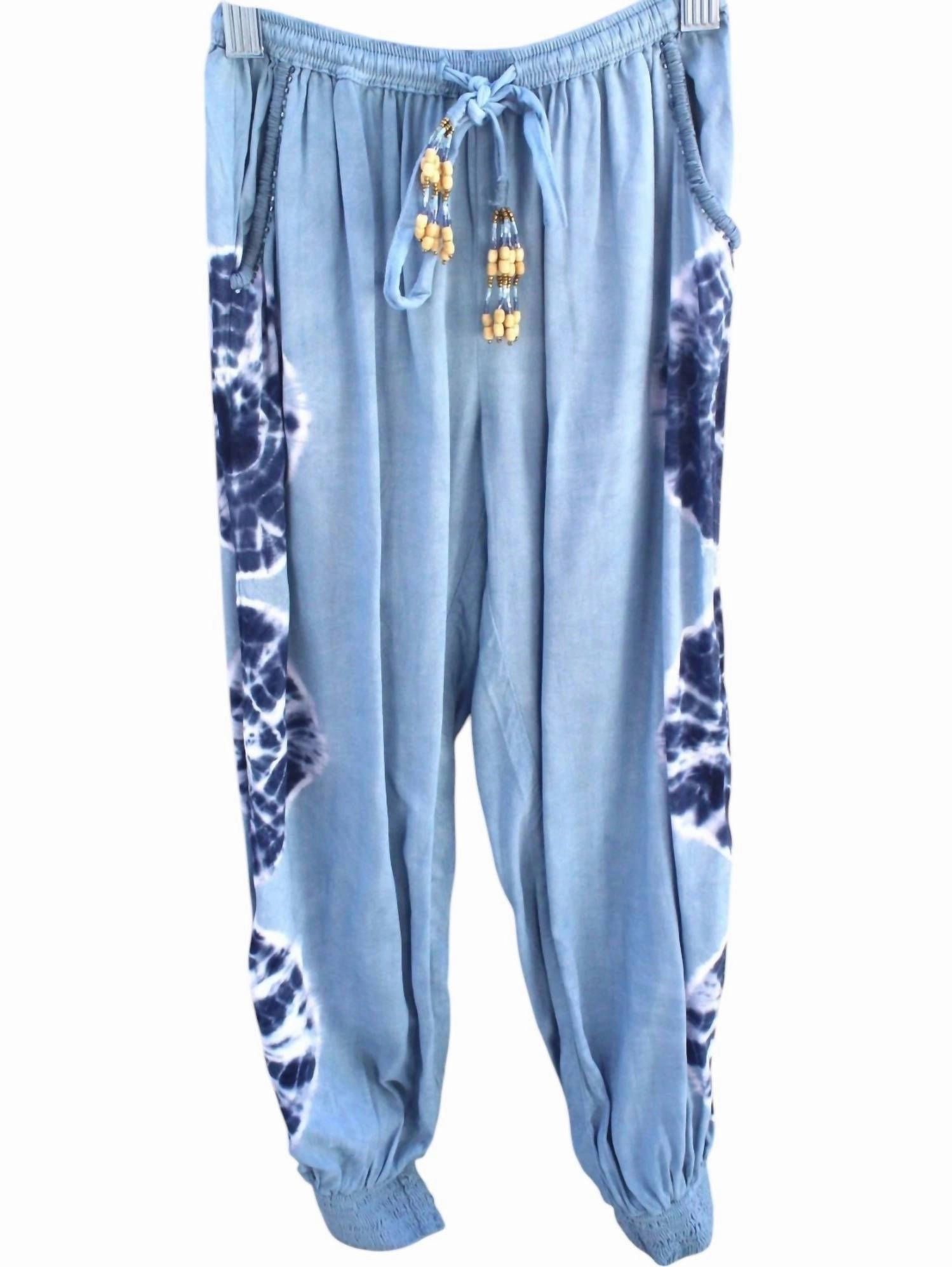 Fashionable Design Kid's Sunburst Pant In Indigo Blue