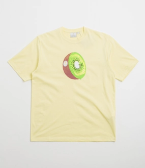 Limited Edition Seasonal Fashion Gramicci Kiwi T-Shirt - Lemon
