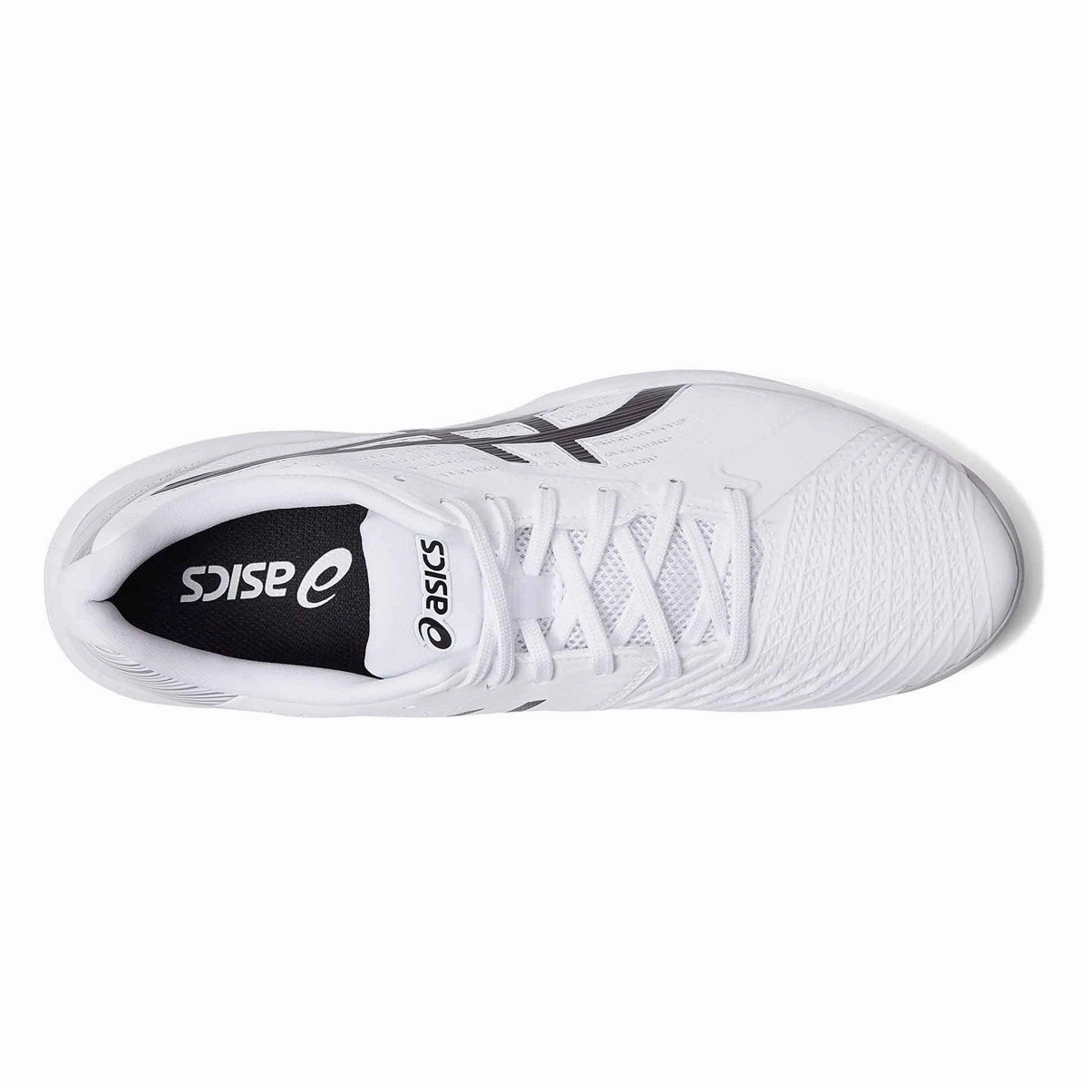Asics Men's Solution Swift White/Black Layered Look