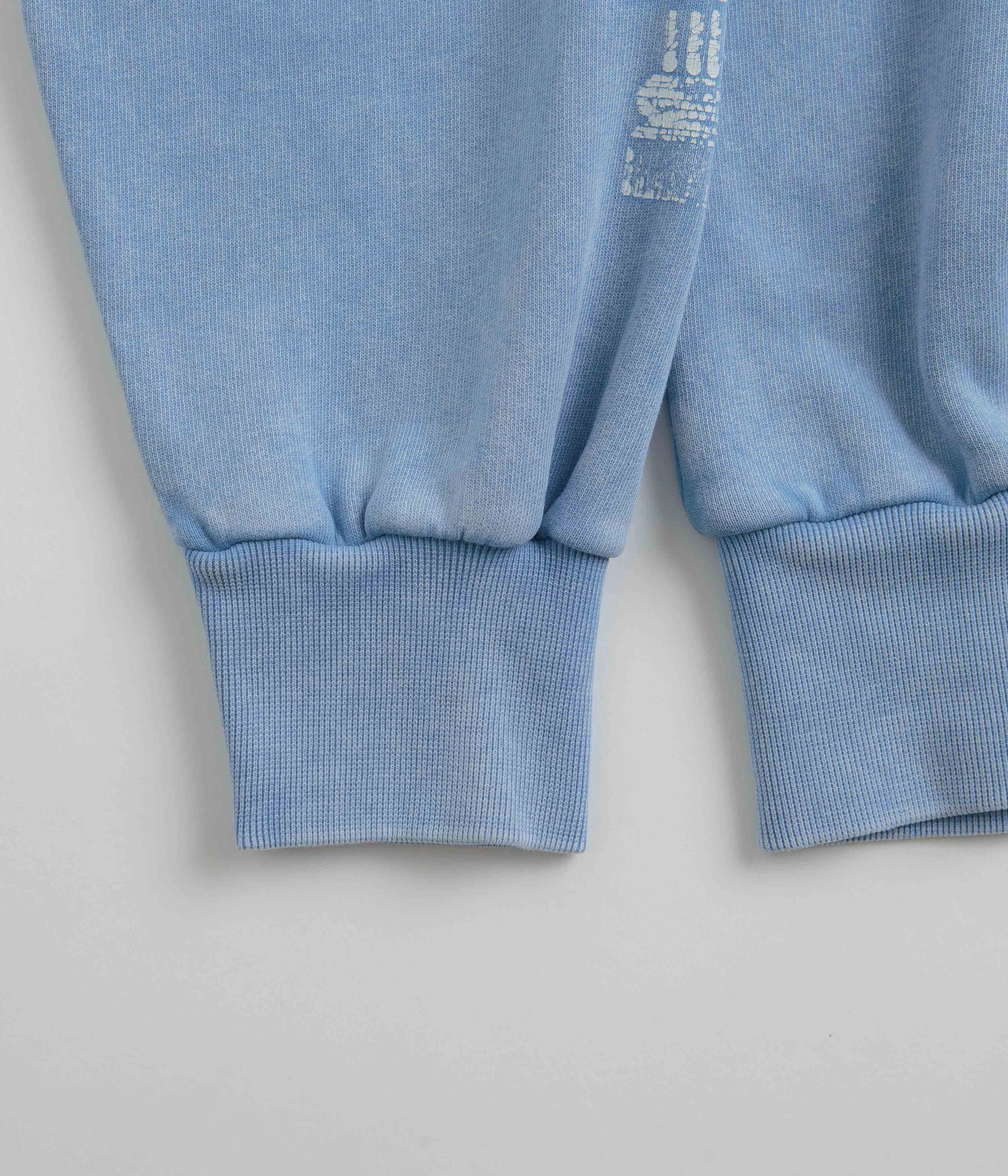 Unisex Comfort Affordable Aries Aged Ancient Column Crewneck Sweatshirt - Pale Blue