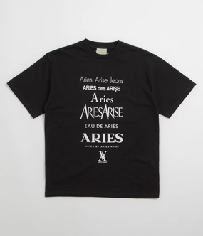 Windy day Chic Aries Perfume T-Shirt - Black