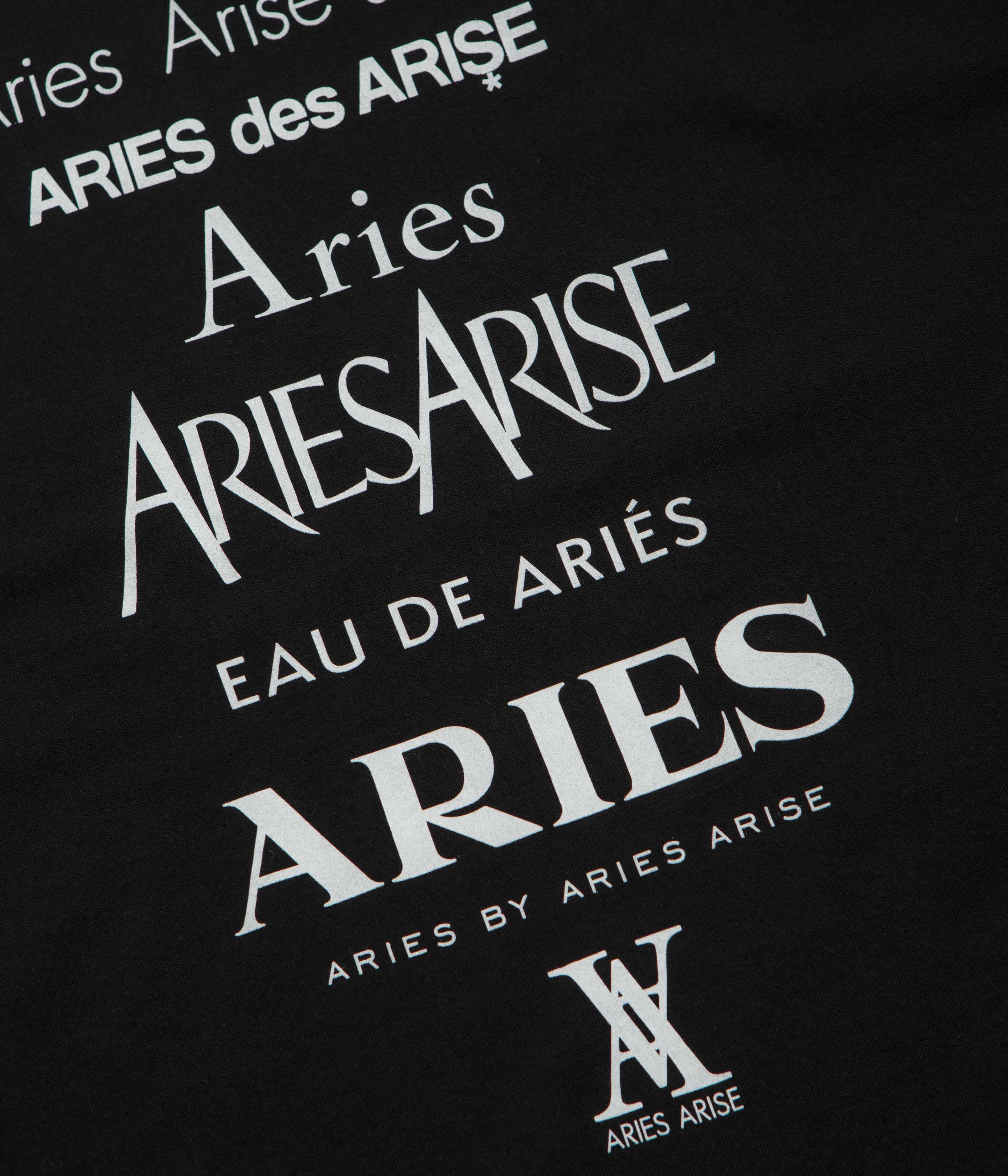 Aries Perfume T-Shirt - Black surfing event mid-quality