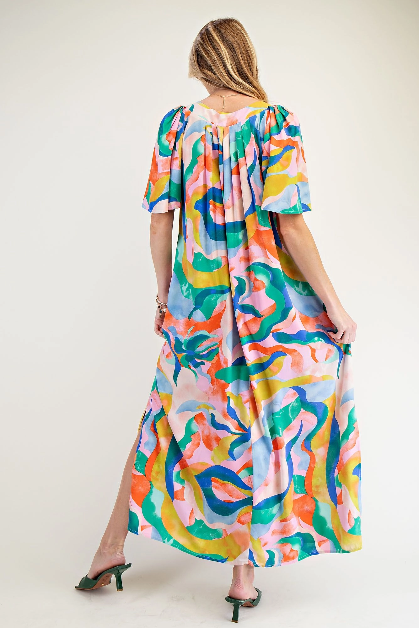 Artful Escape Printed Maxi Subtle Touch
