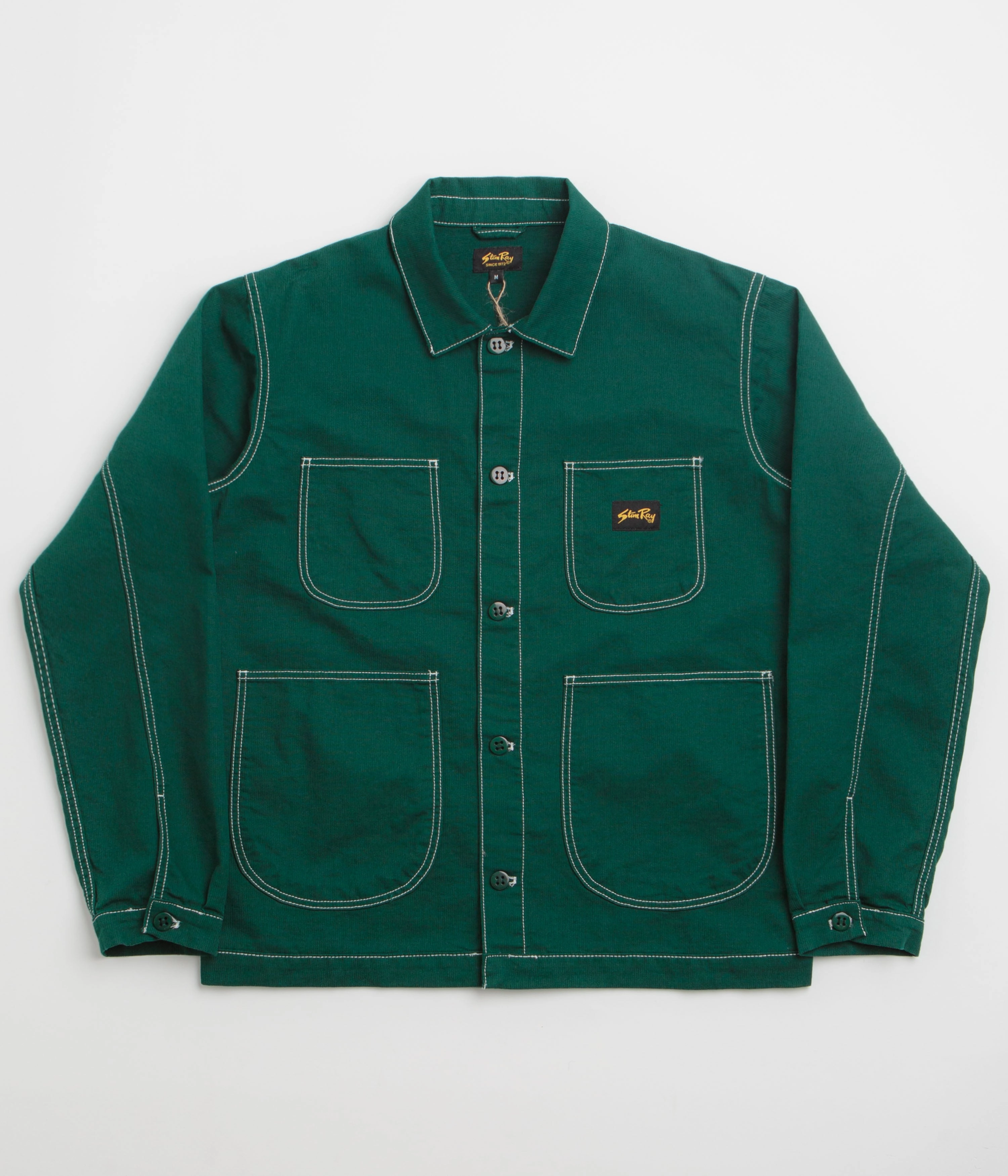 Stan Ray Coverall Jacket - Botanical Green Bedford Mold Resistant Coating