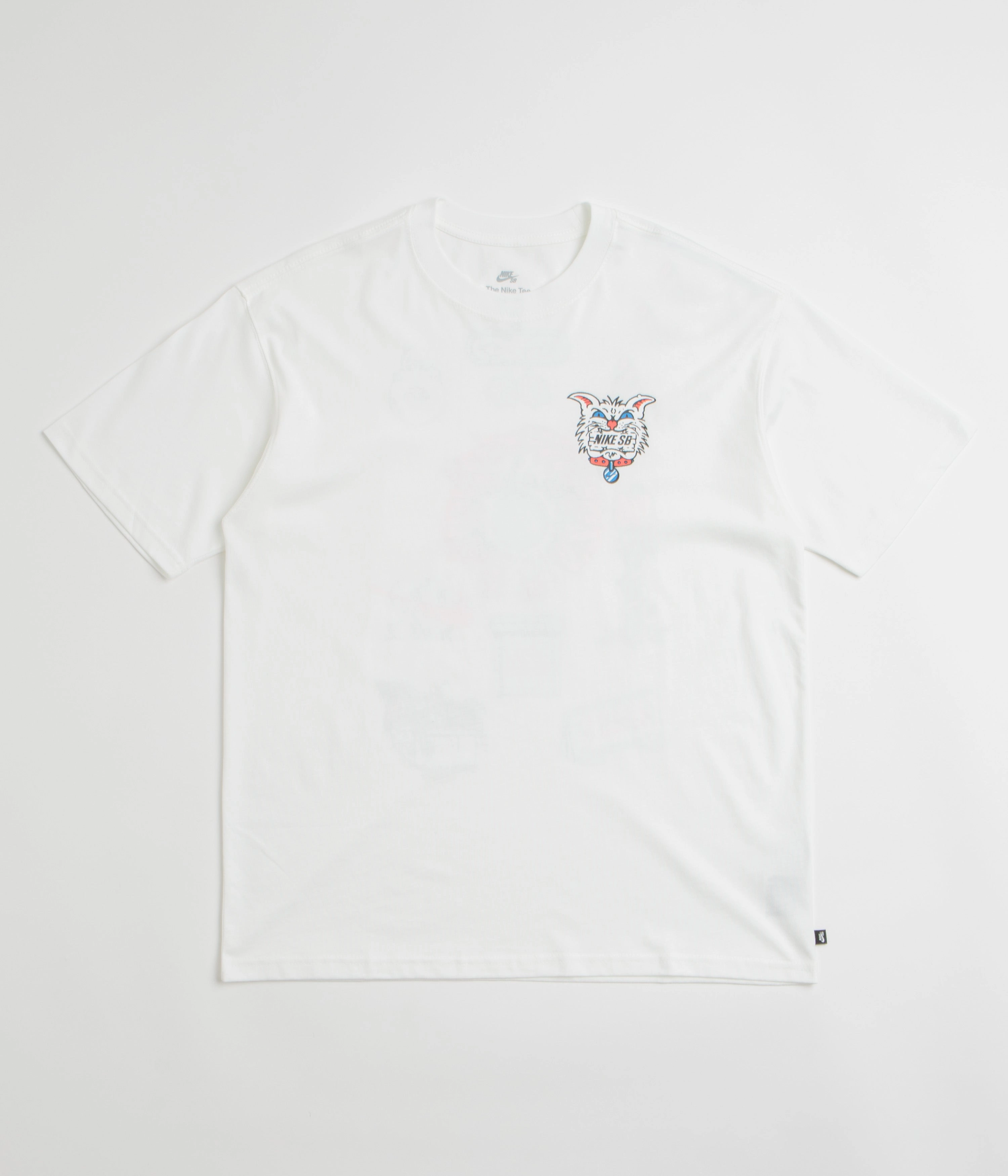 Nike SB Skate Char T-Shirt - White Patchwork