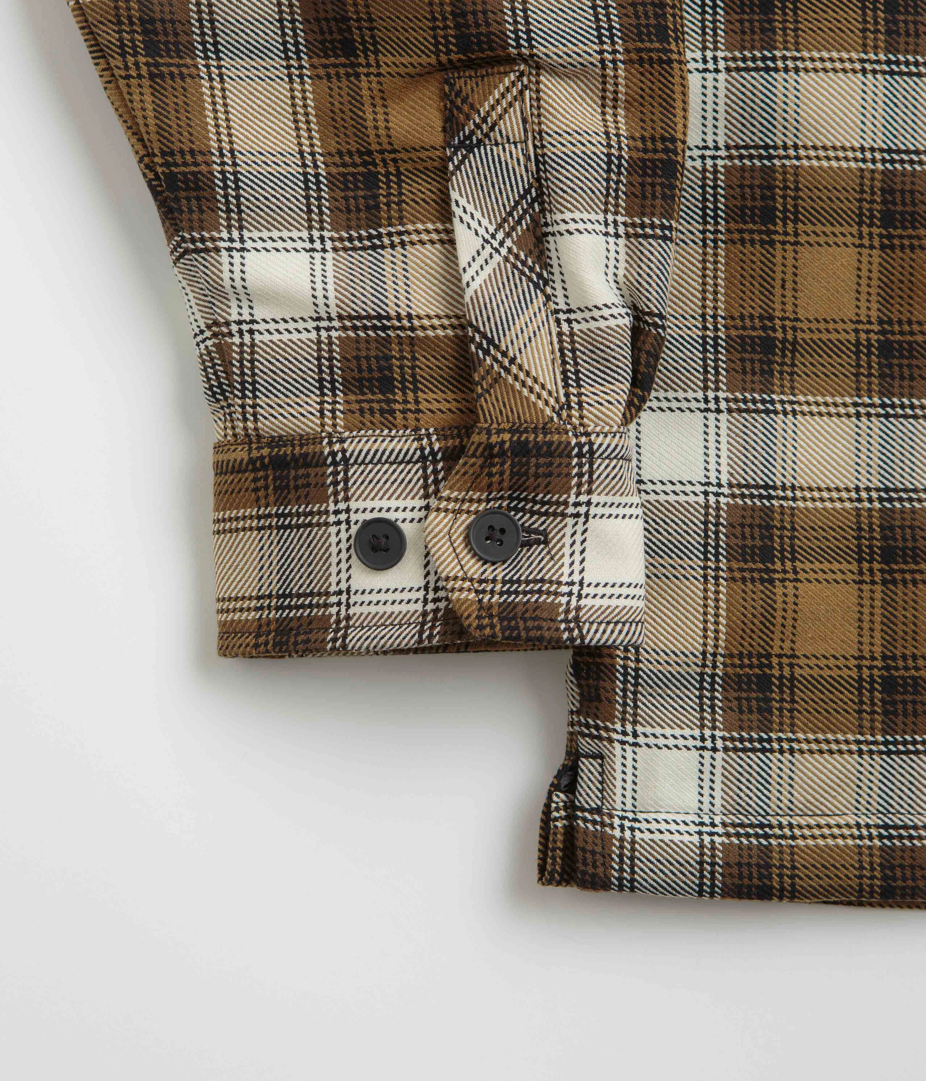 Warm Interior Eco Friendly Insulation Carhartt Monahan Shirt Jacket - Monahan Check / Hamilton Brown