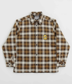 Stretchable Material Withstand Carhartt Monahan Shirt Jacket - Monahan Check / Hamilton Brown