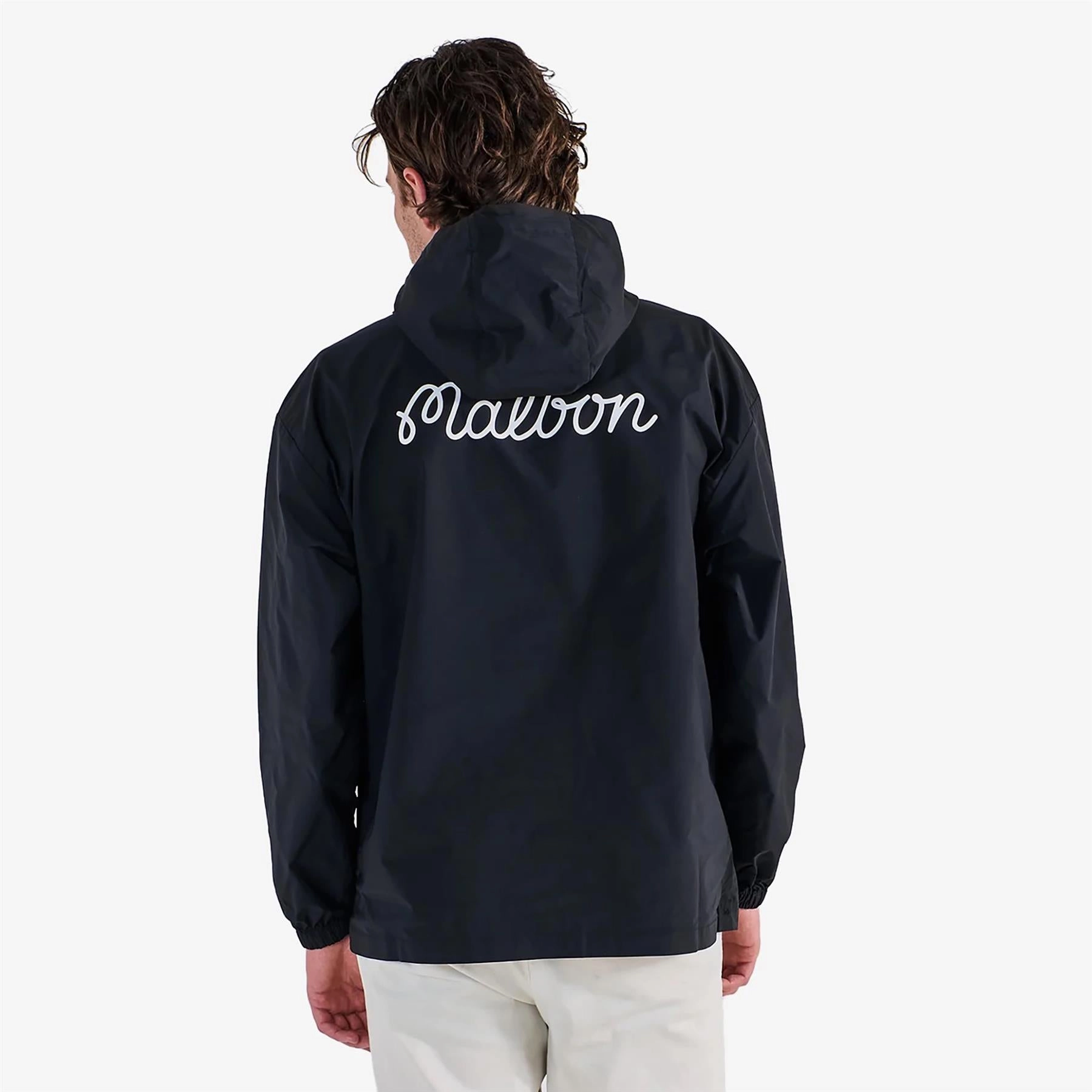 Evergreen Nylon Anorak Black Help Odor Resistant Finish