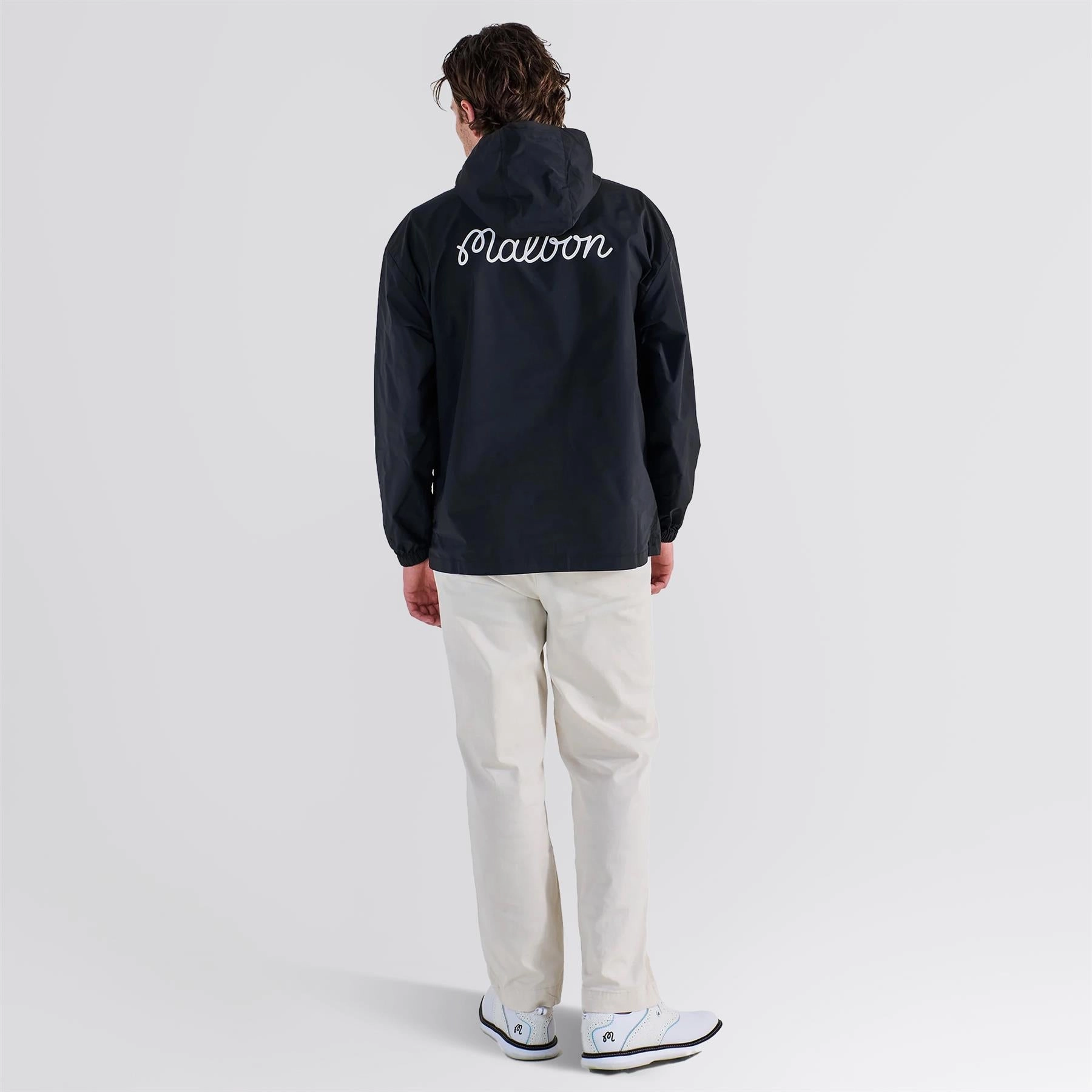 Wool Era Evergreen Nylon Anorak Black