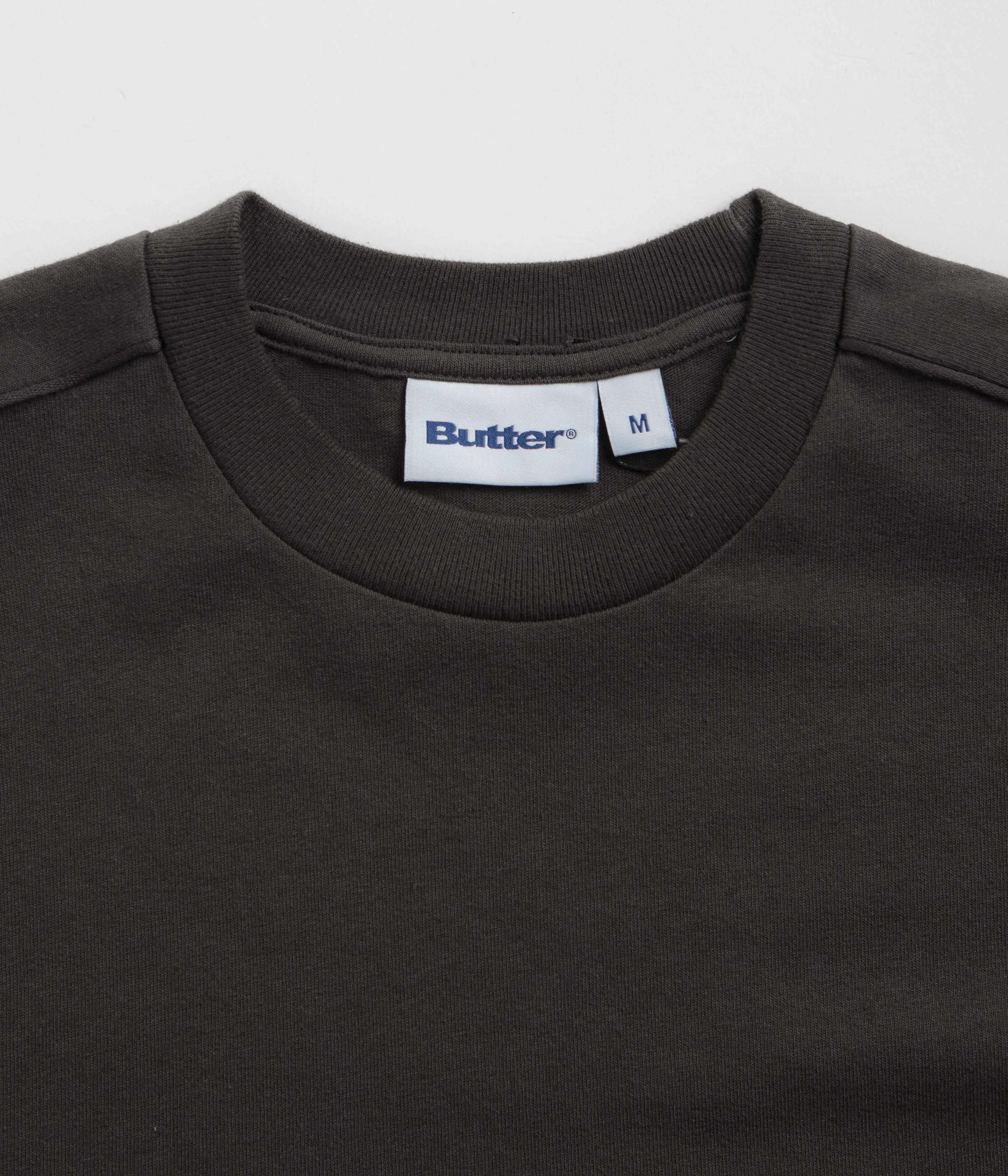 Butter Goods Movement T-Shirt - Washed Black fashionability