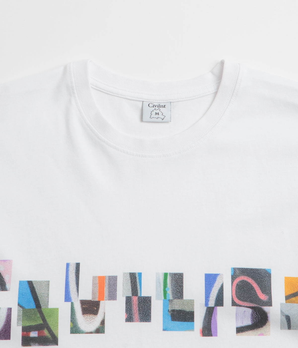 Civilist Spray T-Shirt - White Durable Quality