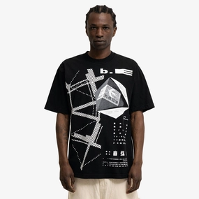 flared silhouette ethical fashion b.Eautiful Agency T-Shirt Black