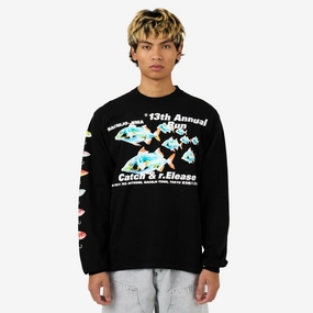 b.Eautiful Catch & Release Longsleeve Shirt Black boots