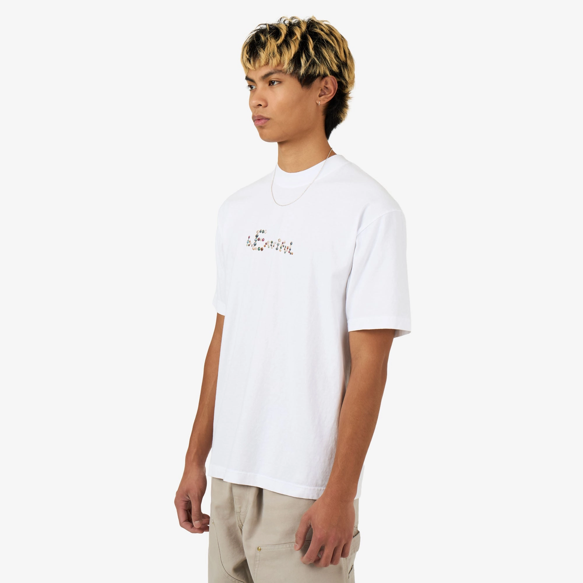 b.Eautiful Jewel T-Shirt White fall season Limited availability