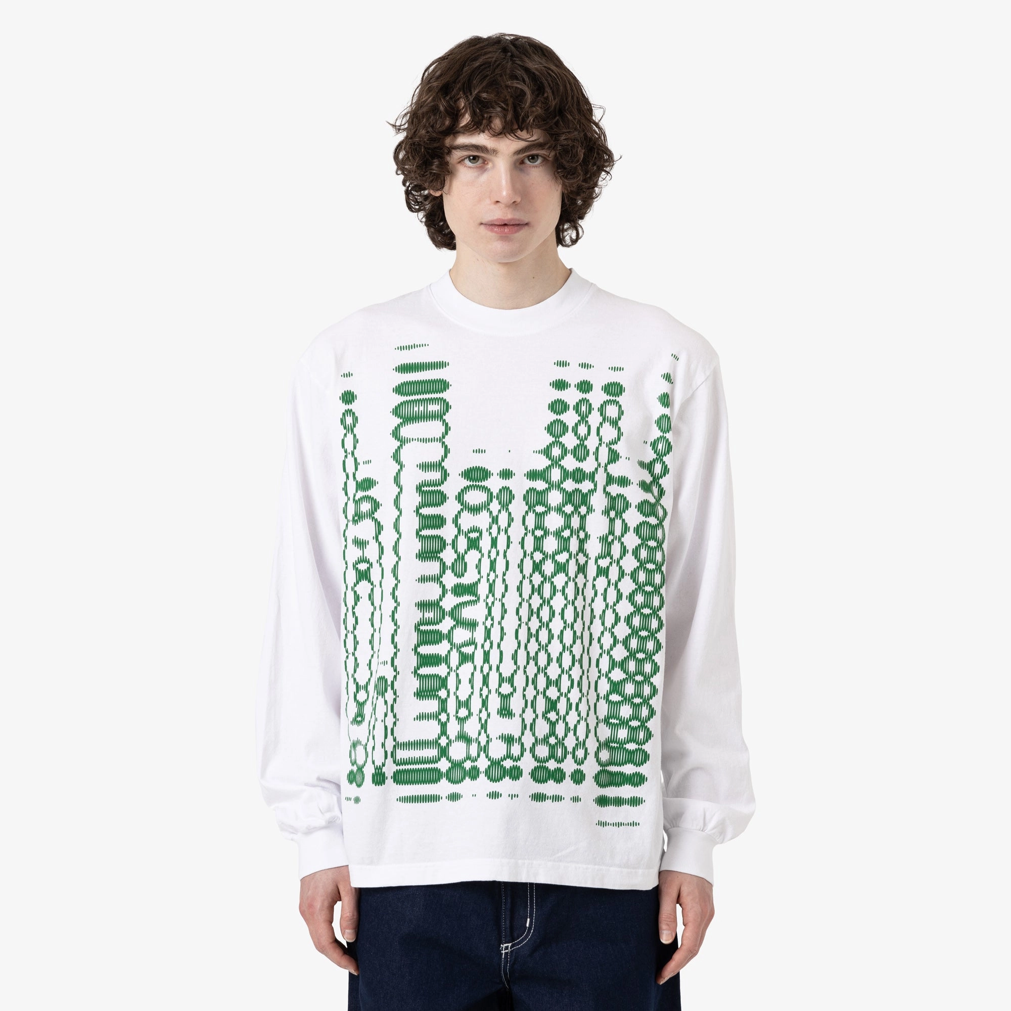 b.Eautiful Vapor Logo Shirt / White Volleyball