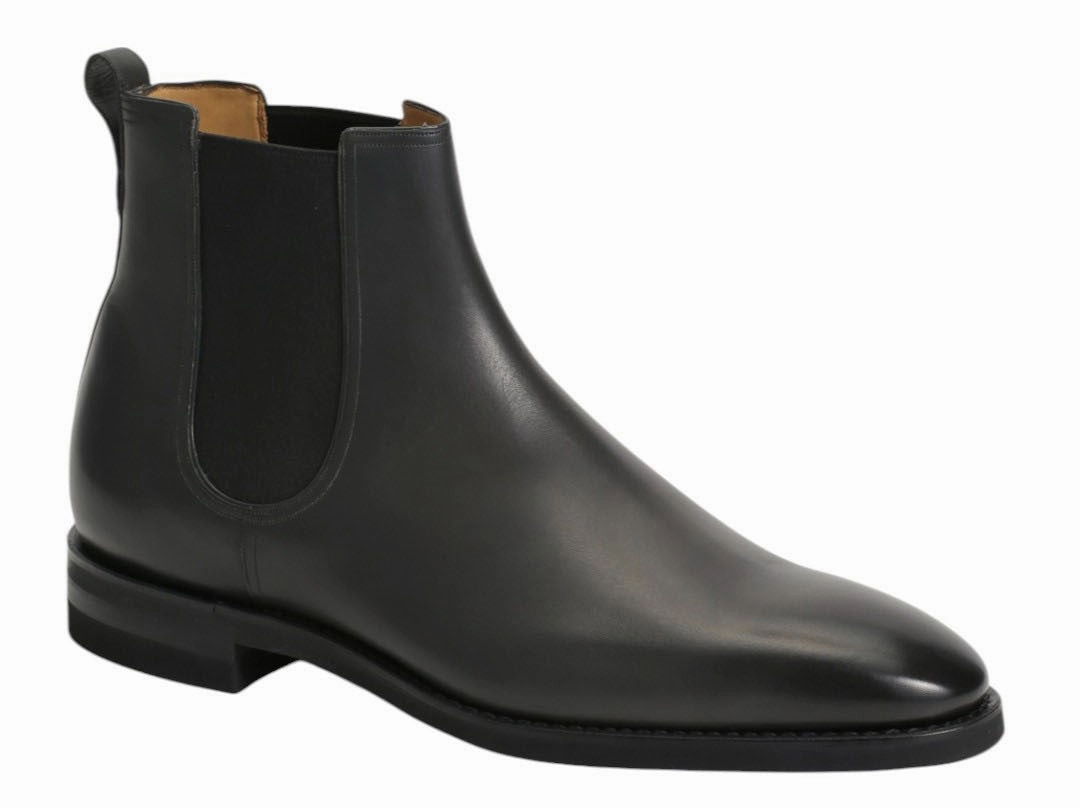 Bally Scavone 6237884 Men's Agata Calf Leather Chelsea Boots Rugged And Durable