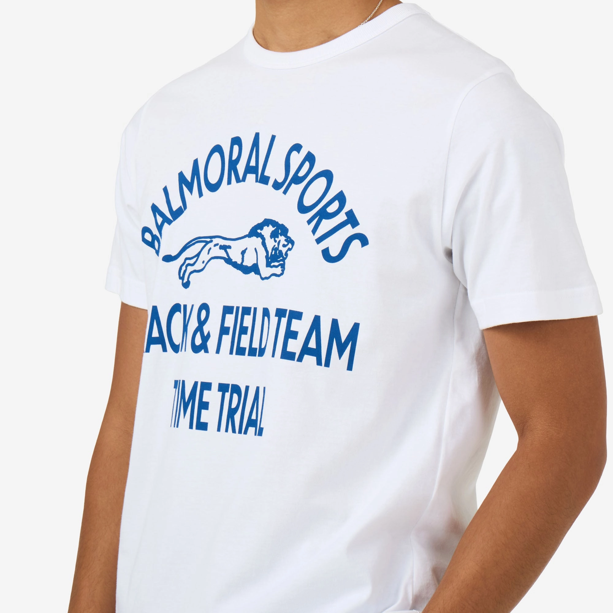 Balmoral Time Trial T-Shirt White tennis venue