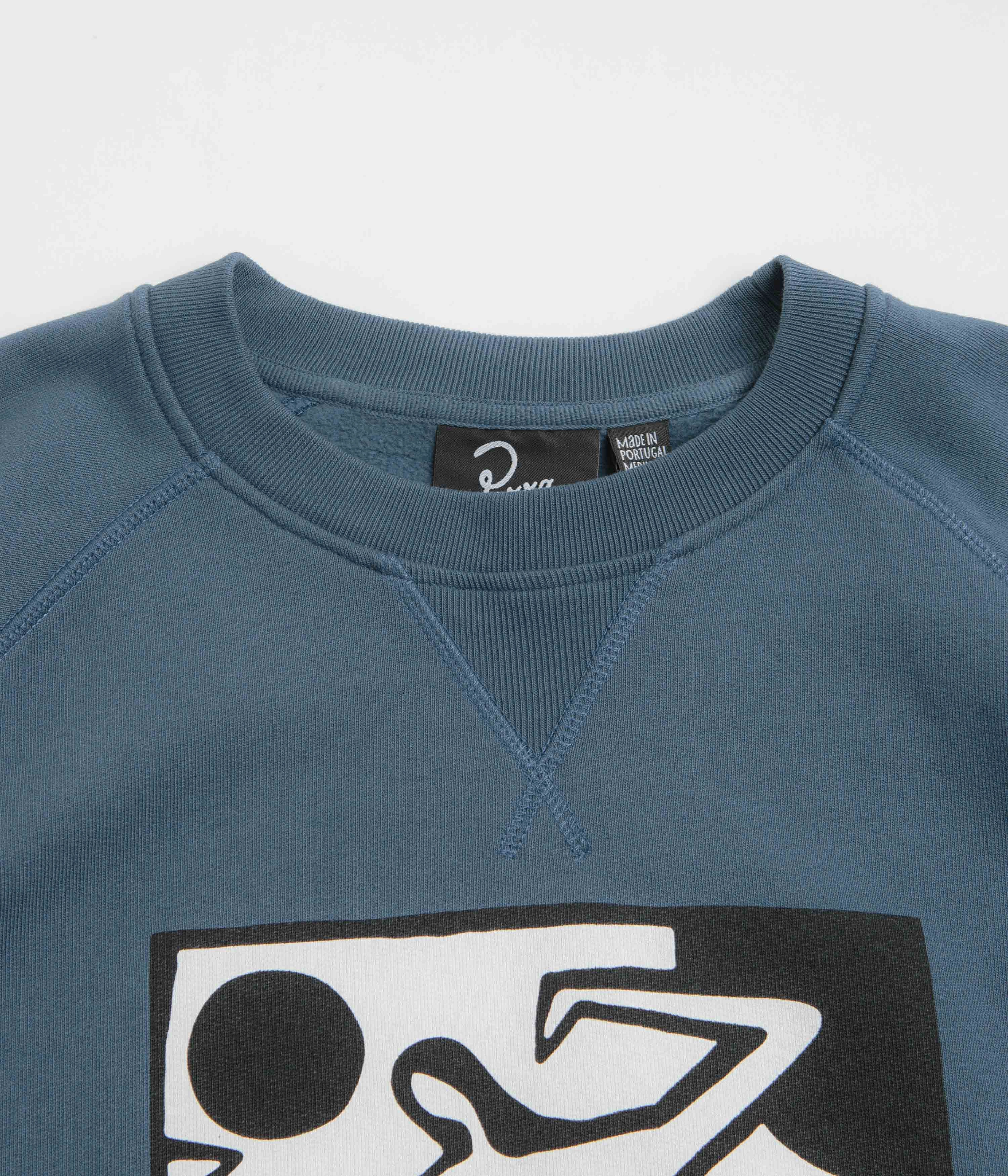 Chill Style by Parra Ball Sports Crewneck Sweatshirt - Dark Blue