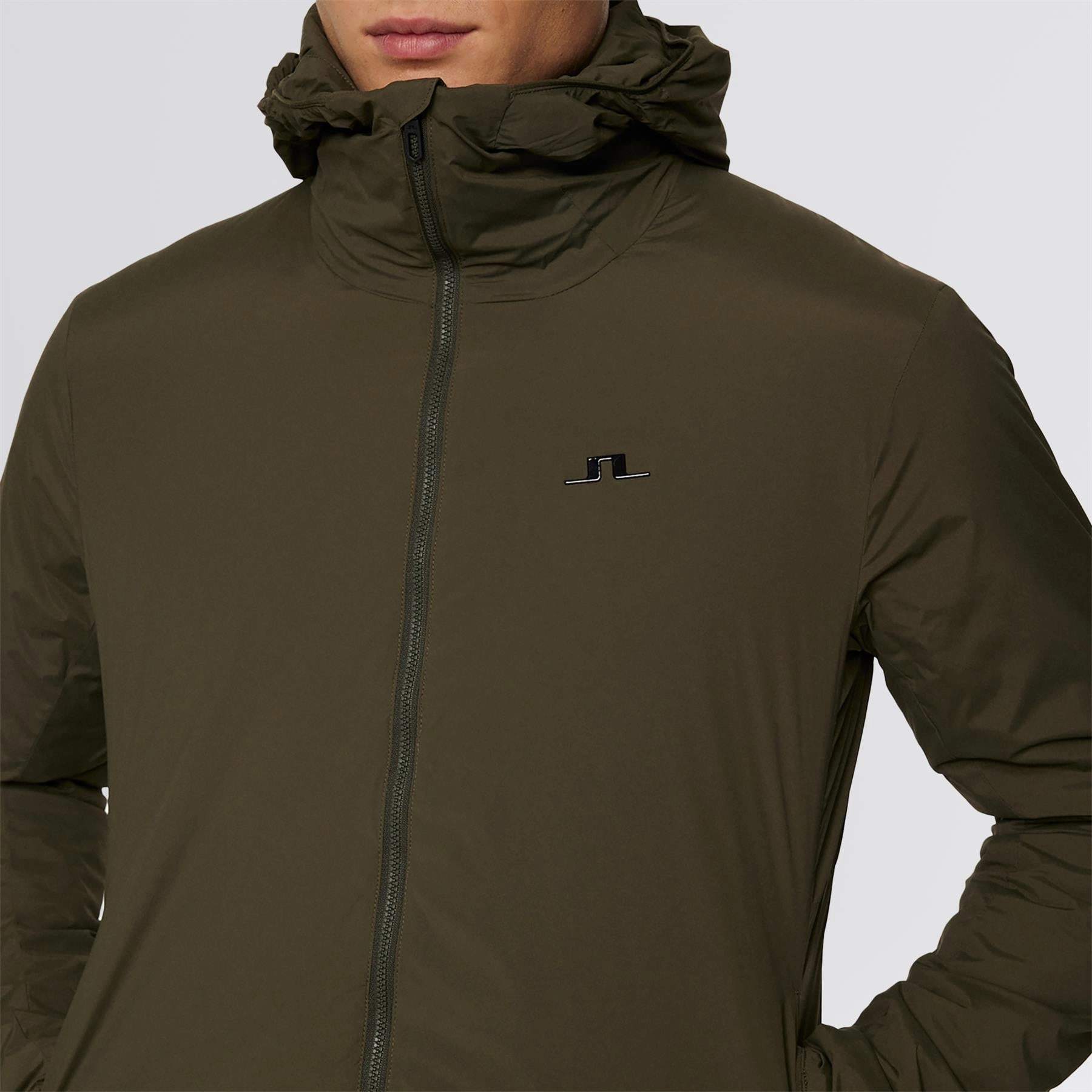 gym - goers Clinton Hooded Jacket Forest Green