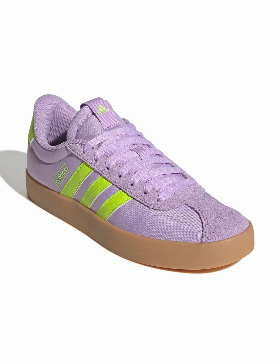 VL Court 3.0 Shoes - Powder Plum/Solar Slime/Lucid Lemon Lace Option