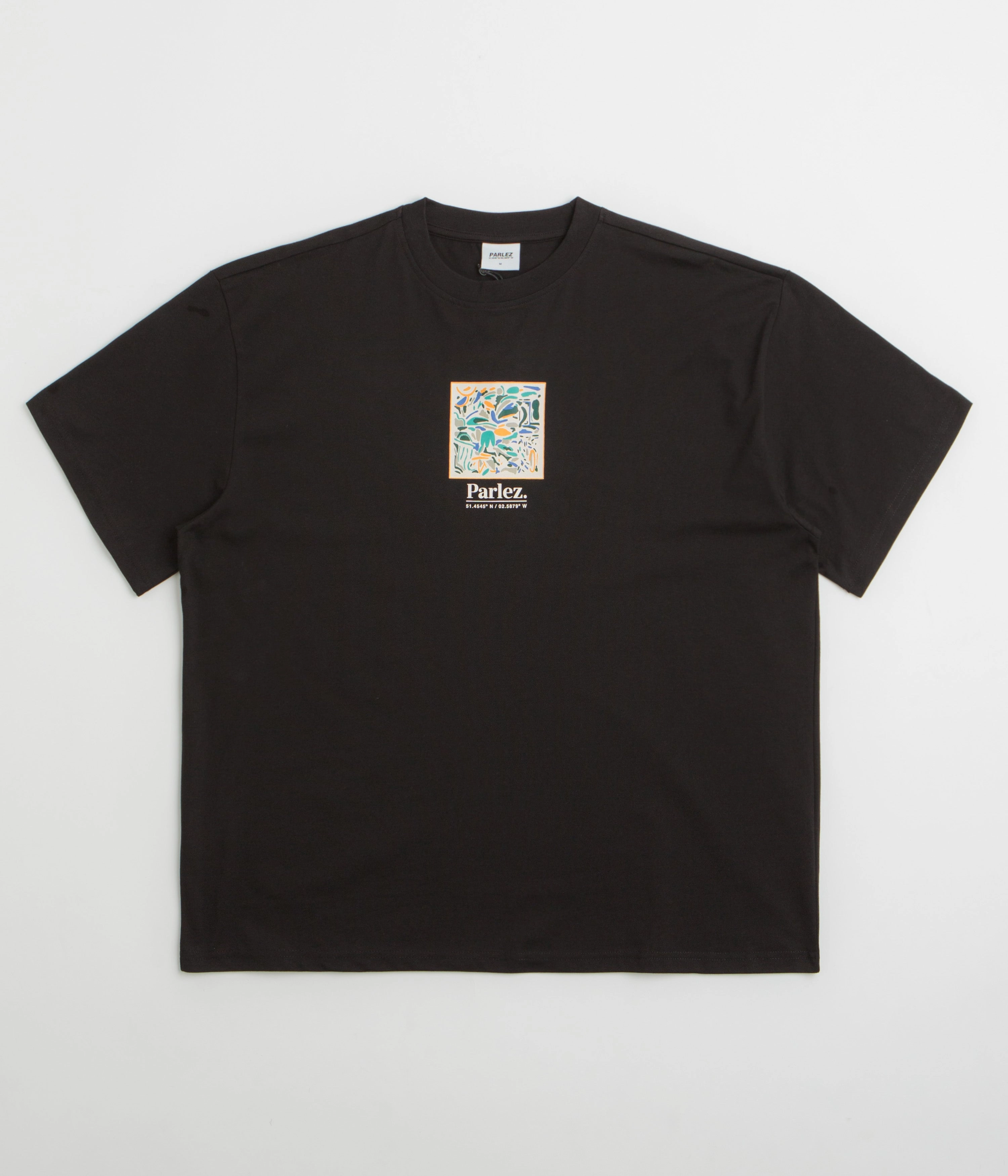 rugby venue Parlez Exemplar Oversized T-Shirt - Black