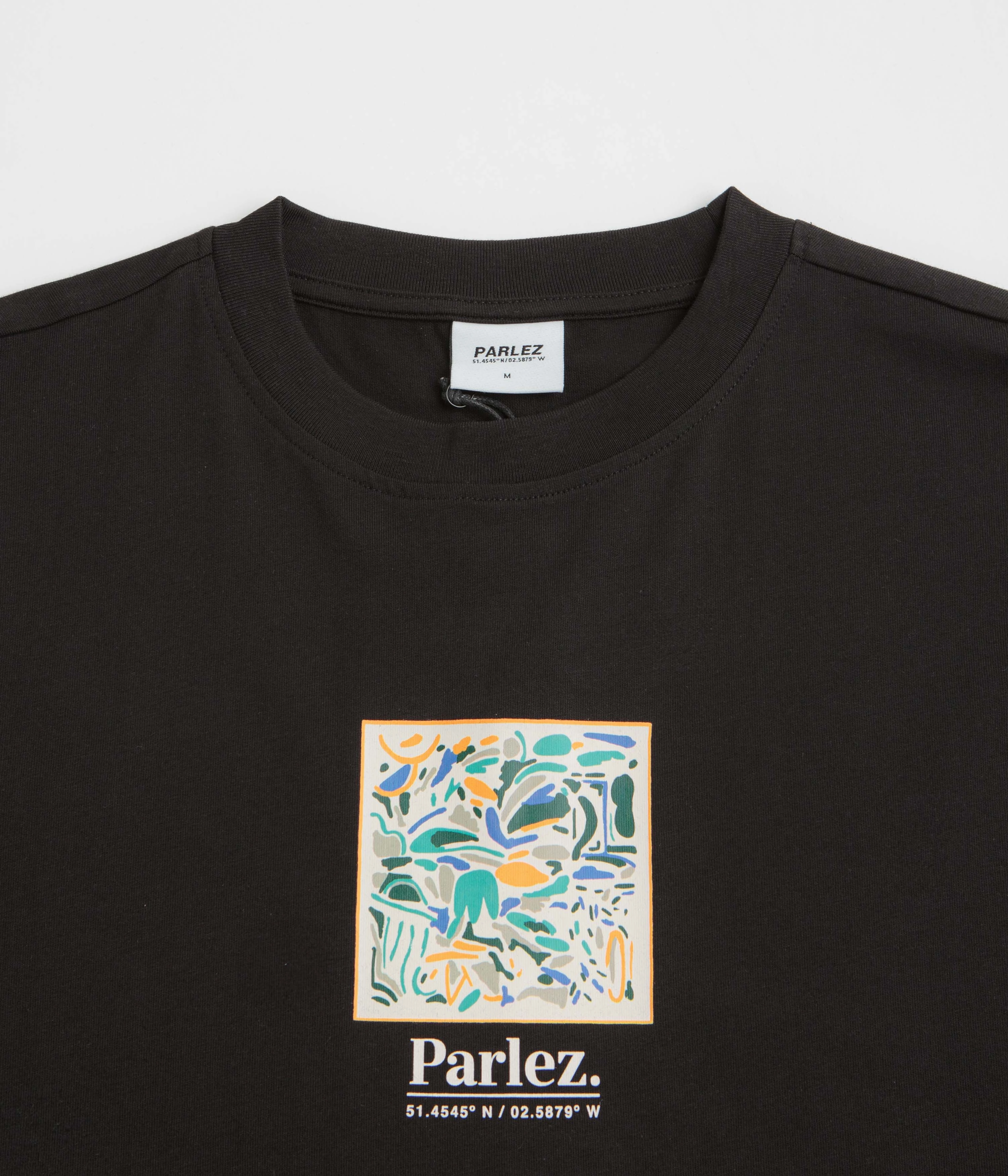 picnic venue Parlez Exemplar Oversized T-Shirt - Black