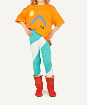 Bicolor Crow Pants In Turquoise FlexibleMobilityDesign Sleek Comfort