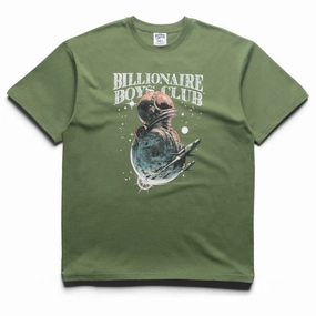 cycling venue Billionaire Boys Club Flight Tee - Vineyard Green