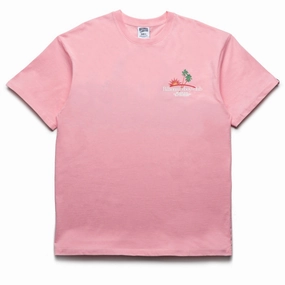 Billionaire Boys Club Palms Tee - Candy Pink Zip-up