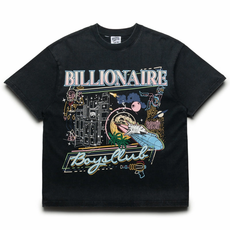 packable Indoor clothing Billionaire Boys Club To The Moon Knit Tee - Black