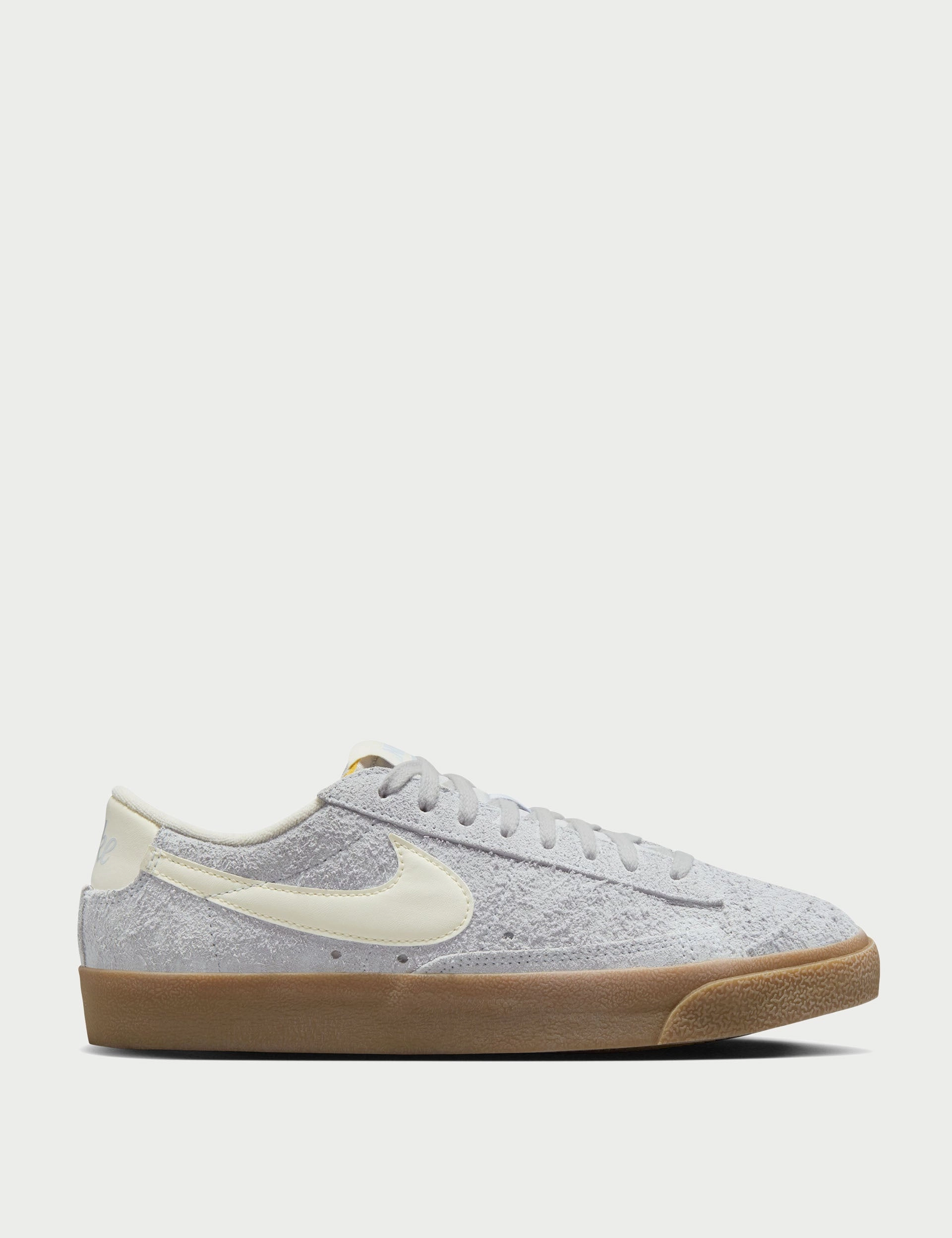 Side Support Fast Fit Blazer Low '77 Vintage Shoes - Football Grey/Pale Ivory/Gum Light Brown
