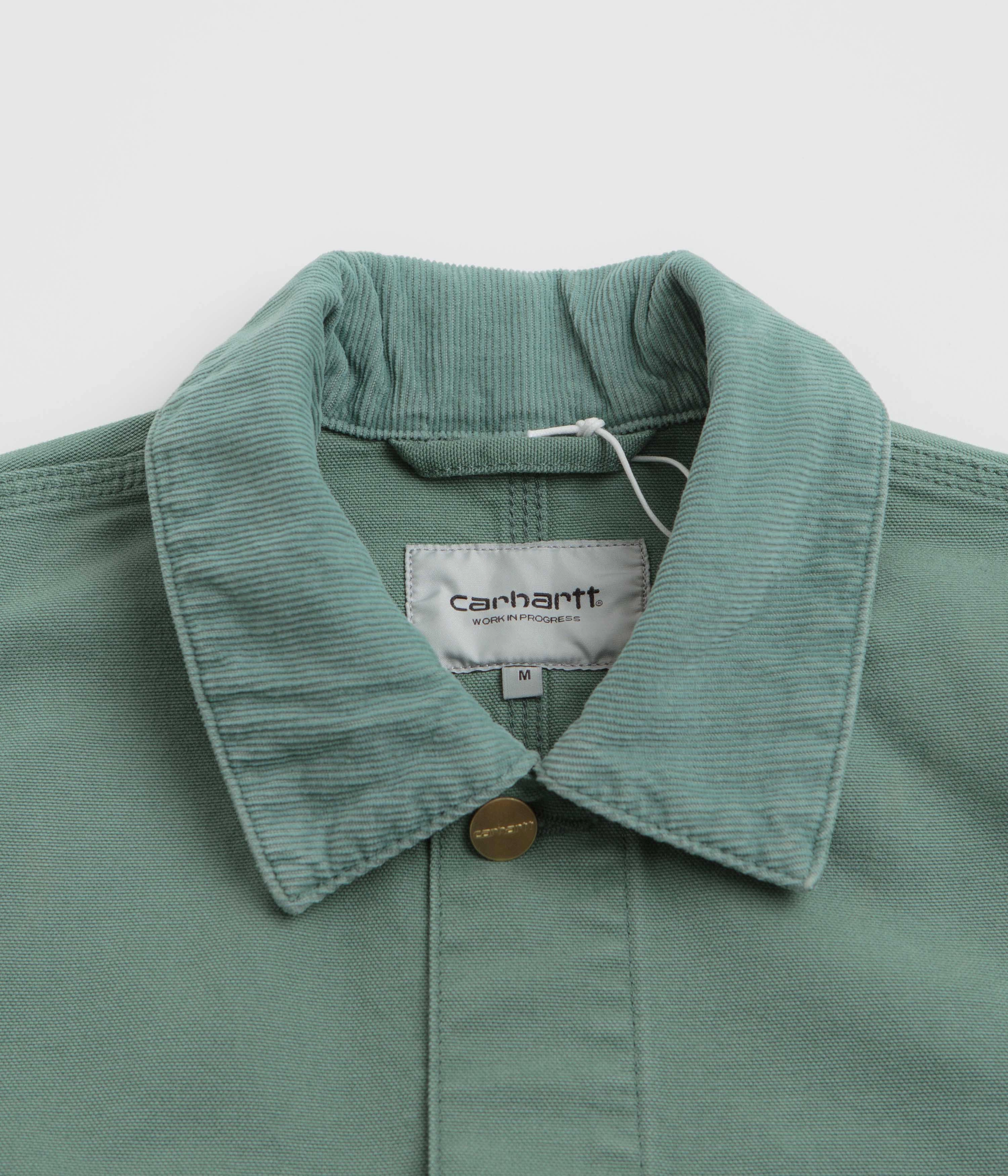 Carhartt Michigan Coat - Silver Pine / Silver Pine Protective Layering Flexible Shoulder Panels