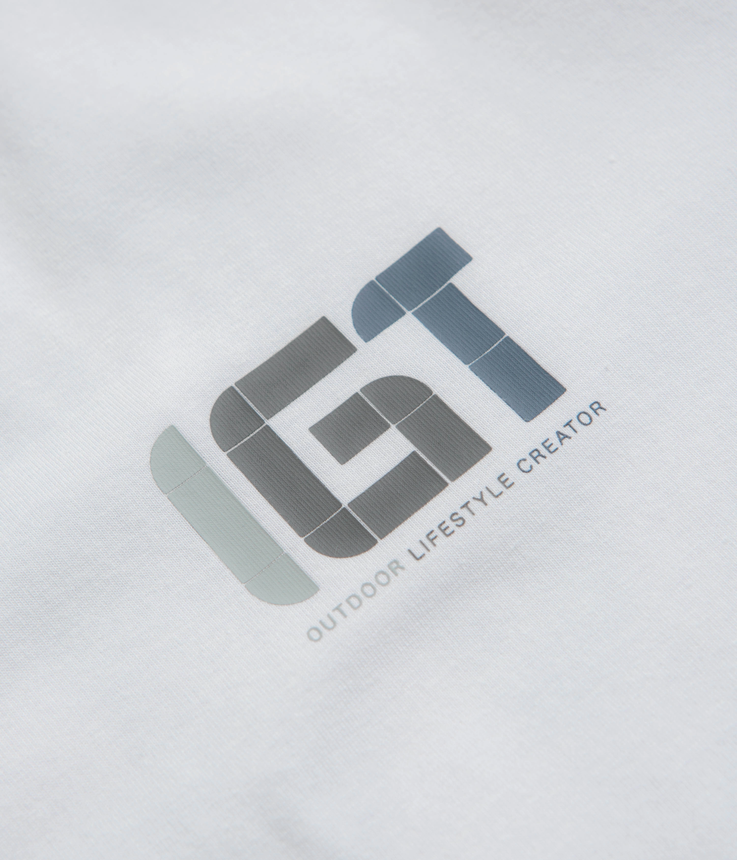 Snow Peak IGT Logo T-Shirt - White Running clothes