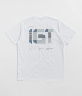 Snow Peak IGT Logo T-Shirt - White stretchability