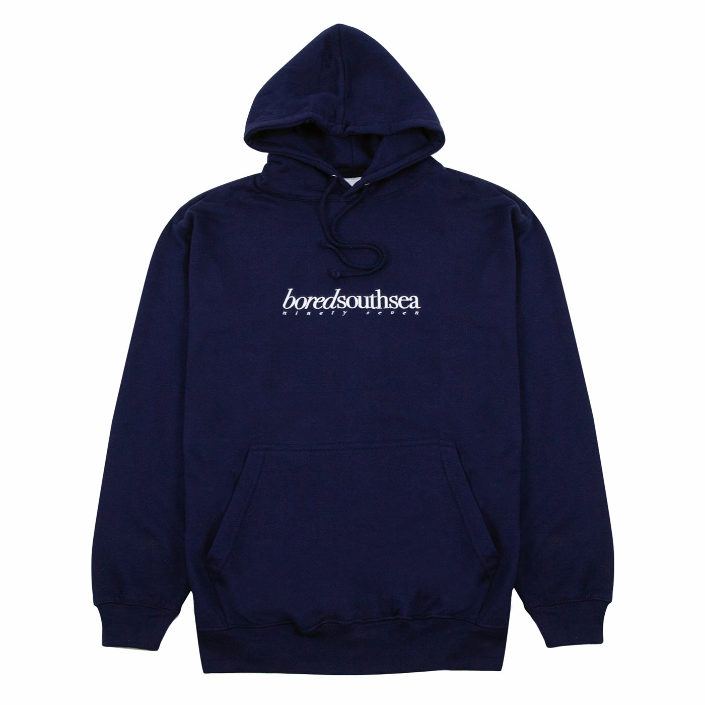 Bored of Southsea Hammer Hoodie - Navy / White Casual Friday wear Athletic Wear